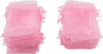 Obrázok produktu pre Organza tašky, šnúrky darčekové tašky, šperky tašky, šperky tašky šnúrky, šperky darčekové tašky, malé Organza tašky