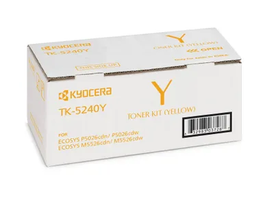 Obrázok produktu pre KYOCERA TK-5240Y tonerová kazeta 1 ks originálna žltá