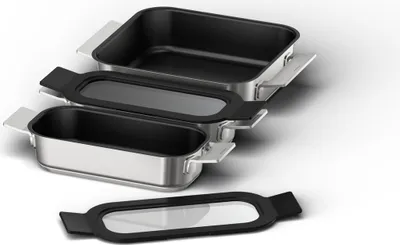 Obrázek produktu pro Bosch HEZ9FF030, Sada na pečení, Bosch, Trouba, Nerezová ocel, 3 kusů
