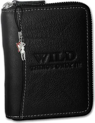 Produktbild von Portemonnaie schwarz Wild Things Only Leder D2OPJ108S