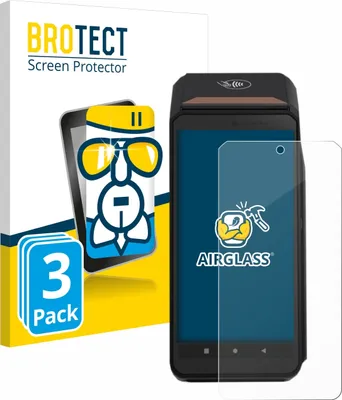 Produktbild von 3x BROTECT Schutzglas für ingenico Axium DX8000 Schutzfolie Panzer Folie Glas Display Schutz klar