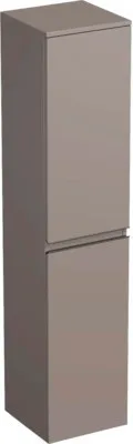 Obrázek produktu pro Koupelnová skříňka vysoká Jungborn TRENTA čedičově šedá lesklá 35 x 161,8 x 35 cm