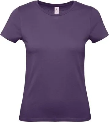 Produktbild von Damen-T-Shirt, Kurzarm - B&C #E150/W - radiant purple - Größe L