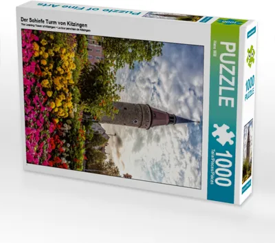Produktbild von Calvendo Der Schiefe Turm von Kitzingen 1000 Teile Puzzle hoch 480x640mm, Will Hans; 7317090