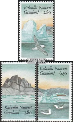 Produktbild von Briefmarken Dänemark - Grönland 1987 Mi 169-171 (kompl.Ausg.) postfrisch HAFNIA