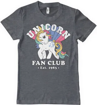Produktbild von Unicorn Fan Club T-Shirt - Medium - DarkHeather