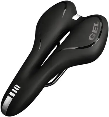 Image de Selle de vélo - Douce et confortable - Bleue