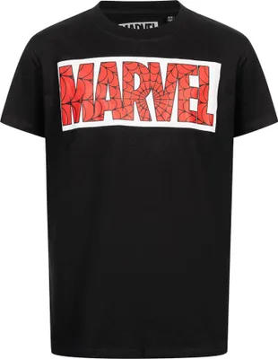 Immagine prodotto di UK 9-10 134-140|MARVEL Comics Spiderman Logo Maglietta per bambini FBBTS734BLK