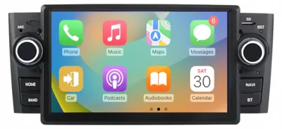 Zdjęcie produktu dla Radio Android do Fiat Grande / Punto / Linea (2007-2012) Carplay WiFi