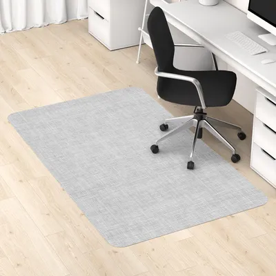 Zdjęcie produktu dla Mata pod krzesło 114,3 x 134,6 cm, PVC, antypoślizgowa, do biura