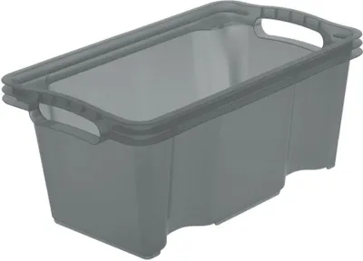 Produktbild von keeeper Aufbewahrungsbox "franz" 6,5 Liter crystal-grey transparent