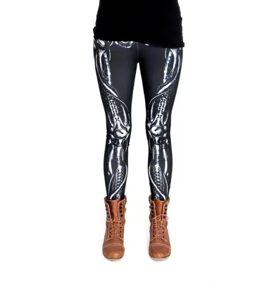 Produktbild von cosey - Halloween-Line Leggings (Einheitsgröße) - Design Knochen