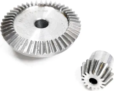 Obrázok produktu pre Súprava kužeľových kolies modul 1 z=15/45 1:3 typ B s priamym ozubením Ozdowski