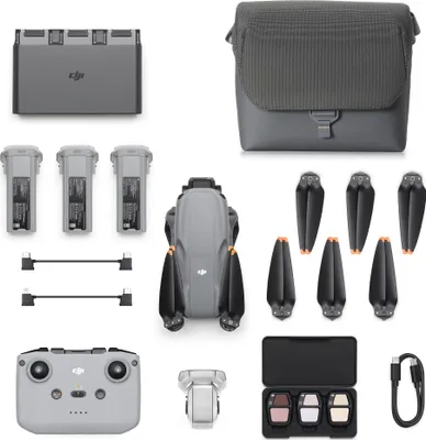 Immagine prodotto di DJI Air 3s 4 rotori Quadrirotore 50 MP 3840 x 2160 Pixel 4276 mAh Grigio