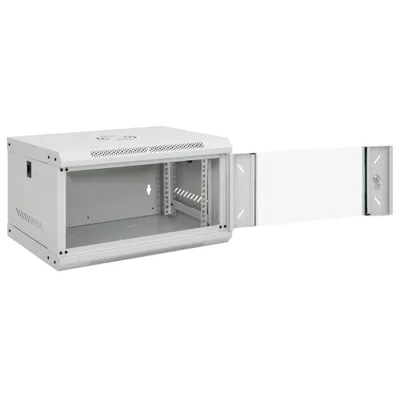 Image de vidaXL Armoire réseau murale 6U 19" IP20 53x40x30 cm