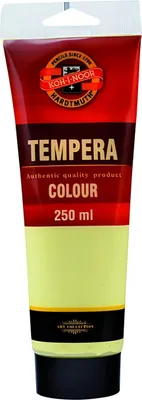 Zdjęcie produktu dla KOH-I-NOOR 16279600000 Farba temperowa Naples Light Yellow 250 ml 1 szt.