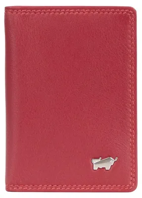Produktbild von Kartenetui GOLF RFID Kartenetui 10 Kartenfächer rot Uni - Leder