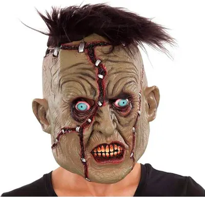 Produktbild von Mom Full Frankie Latex Schutzmaske Braun  Braun One Size