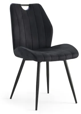 Produktbild von Design SO-1 Esszimmerstuhl Stuhl Stühle Samt Esszimmer Velour