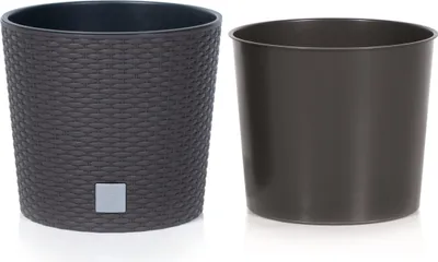 Produktbild von Blumentopf RATO ROUND + Einsatz, 25 cm – Umbra
