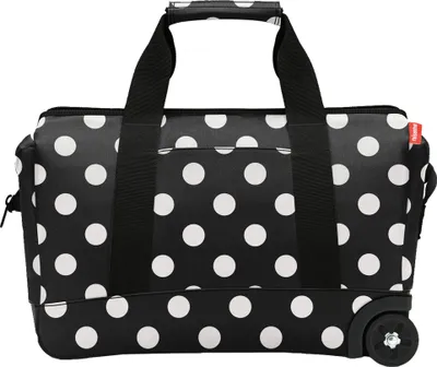 Produktbild von reisenthel allrounder trolley Tasche Reisetasche dots white MP7072