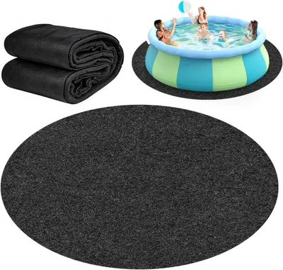 Immagine prodotto di Pavimentazione antiscivolo per piscine fuori terra e vasche idromassaggio, resistente e facile da installare