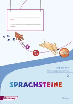 Image de SPRACHSTEINE Sprachbuch 2. Arbeitsheft. SAS Schulausgangsschrift + Beilage Wörterkasten. Bayern