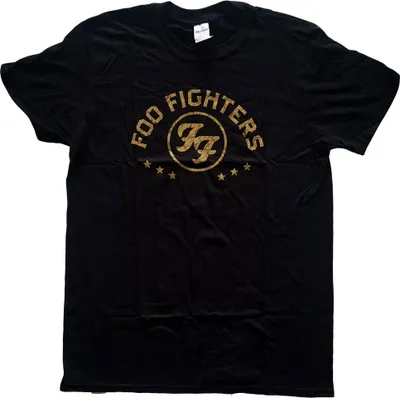 Produktbild von Foo Fighters Arched Stars Black L T-Shirt