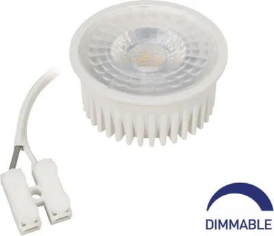 Produktbild von 7W LED Modul dimmbar Flach Leuchtmittel Lampe 230V 500lm Ø 50mm COB 60° Neutralweiß