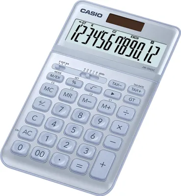 Produktbild von CASIO Tischrechner JW-200SC-BU blau