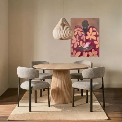Produktbild von Giga Meubel Esstisch Salvador - Natur Holz - 130x130x76cm