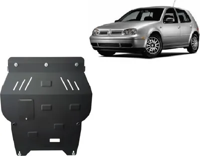 Obrázok produktu pre Oceľový ochranný kryt podvozku pre motor Volkswagen Golf 4