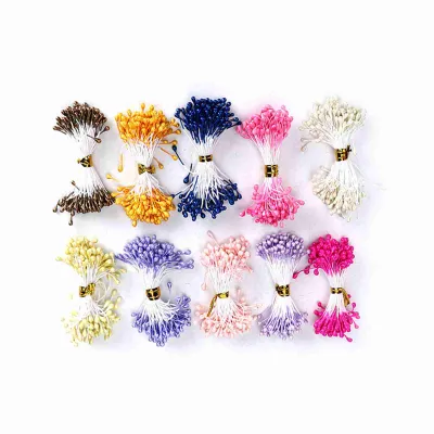Produktbild von 900 Pcs Künstliche Blume Staubblatt Getrocknete Blume Hand Made Staubblatt Dekorative Zubehör 3mm