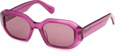 Zdjęcie produktu dla MAX &CO MO0152 Shiny dark fuxia 52/18/140 Okulary przeciwsłoneczne dla kobiet