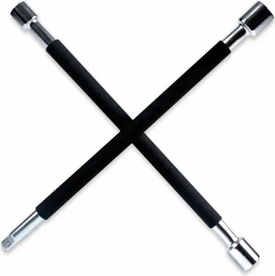 Image de IWH Croix de roue professionnelle caoutchoutée