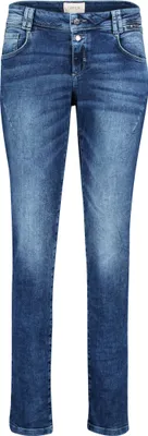 Produktbild von Boyfriend Hose Mid Waist Modern Fit 5-Pocket Schrittlänge 81 cm Fußweite 31 cm