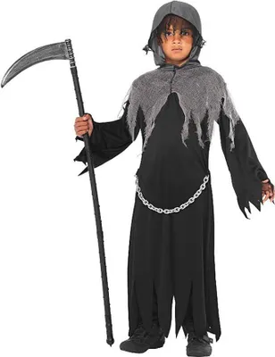 Produktbild von Schnitter - Halloween Kostüm Kinder Junge Kindergröße: 158-164