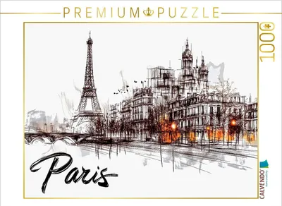 Produktbild von CALVENDO Puzzle Paris | 1000 Teile Lege-Größe 64x48cm Foto-Puzzle für glückliche Stunden