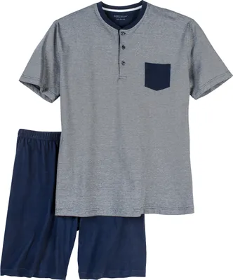 Produktbild von Ceceba kurzer Schlafanzug XXL navy melange