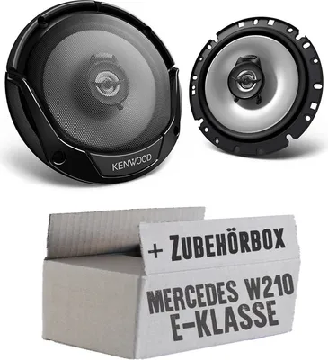 Produktbild von Lautsprecher Boxen Kenwood KFC-S1766 - 16,5cm 2-Wege Koaxialsystem Auto Einbausatz - Einbauset passend für Mercedes E-Klasse JUST SOUND best choice for caraudio