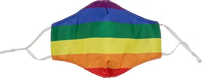 Produktbild von Mund Nasen Schutz Maske 3-lagig Gesichtsmaske Waschbar Behelfsmaske »Fancy« »Regenbogen«