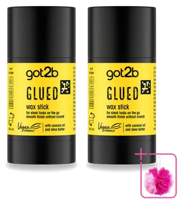 Imagen del producto de 2 unidades de cera en barra got2b Glued - 50 g - Paquete económico