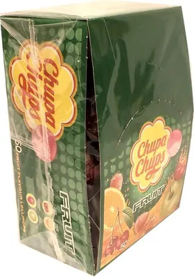 Produktbild von Chupa Chups Fruit / Frucht Lollipops 50x 12g