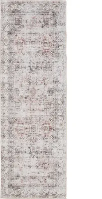 Produktbild von Interiyou Waschbarer Teppich Gent Cream/Taupe 80x240 cm