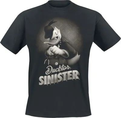 Produktbild von Mickey Mouse T-Shirt Herren Donald - Ducktor Sinister schwarz L