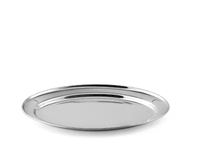 Produktbild von Karl Weis Servierplatte oval 40 cm, Edelstahl