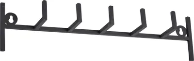 Produktbild von LOFT42 Hook Wandgaderobe 5 Haken - Metall - Schwarz - 10x40x10