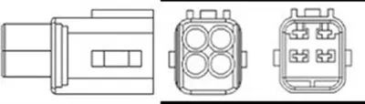Produktbild von MAGNETI MARELLI 466016355027 Beheizt Lambdasonde für TOYOTA Yaris Schrägheck (P9) 425mm