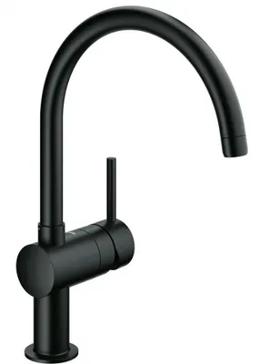 Produktbild von GROHE Minta, Standard, Schwarz, Metall, Hebelgriffe, Einzelbild, 1/2"