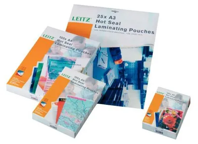 Obrázek produktu pro Leitz Pouches EVA, Lesklý, Průhledná, A4, 210 mm, 297 mm, 5 g